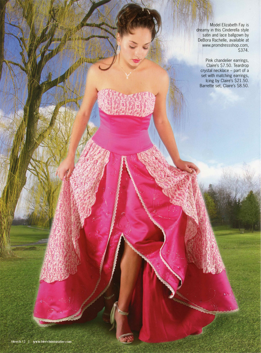 Bleech Magazine DeBora Rachelle Prom Evening Gown Dresses10