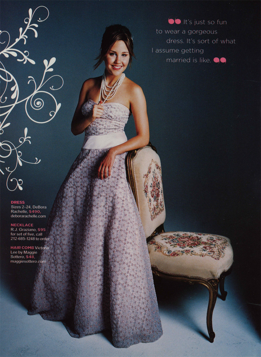 Seventeen Magazine Prom Dress evening gownAmanda Bynes DeBora Rachelle